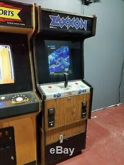 Sega Zaxxon Arcade Machine Game Plays GREAT