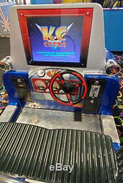 Shelby Cobra Interactive Arcade Video Game Simulator Kiddie Ride Machine WORKING