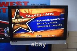 Silver Strike Bowling Live Arcade Game with Monitor Tested