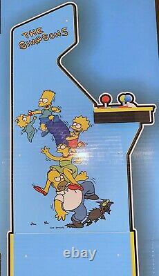Simpsons Arcade Machine with Riser & Light Up Marquee NEW
