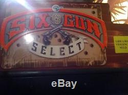 Six Gun select global vr arcade machine fast draw, mad dog 1,2, last bounty