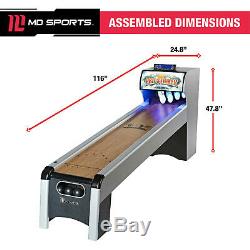 Skeeball Bowling Classic Arcade Game Room Home Rollerball Table Machine Indoor