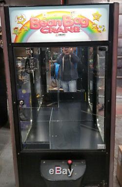 Smart BEAN BAG Crane / Claw Stuffed Animal Prize Arcade Machine! Redemption