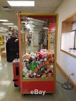 Smart Industries Classic Crane Claw Amusement Machine with 288 Toy Prizes