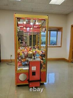 Smart Industries Classic Crane Claw machine loaded with prizes