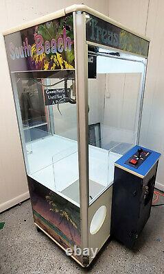 South Beach Claw Crane Plush Prize Redemption Full Size Arcade Machine WORKING