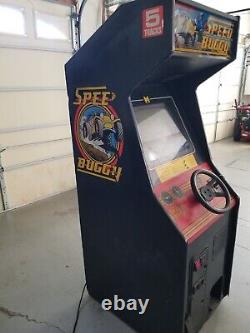 Speed Buggy video arcade machine. Original full size