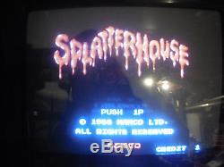 Splatterhouse arcade game machine