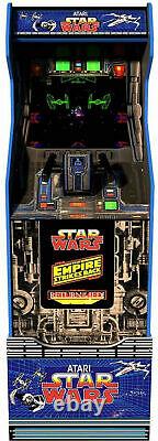Star Wars Arcade1UP Home Cabinet Machine with Custom Riser BRAND NEW
