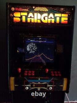 Stargate Defender Arcade Machine Plays 750 Games- Defender, Joust, Stargate, SF