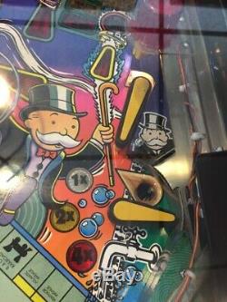 Stern Monopoly pinball machine Fun Playing Arcade Game