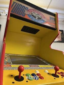 Street Fighter 2 Arcade Game Original Full Size Retro 1993 Capcom WORKS