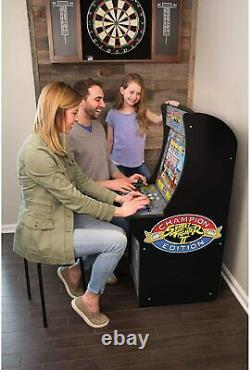 Street Fighter Arcade Machine Games Arcade1UP 3 in 1 Game Arcade Cabinet Home