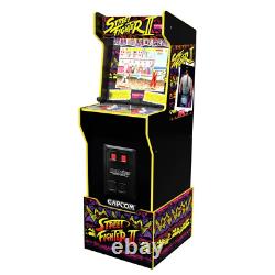 Street Fighter II Legacy Edition Full Size Arcade Machine with Riser