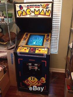 Super Pac-Man Bally Upright Arcade Video Game Quarter Machine 1980, 81, 82 Works