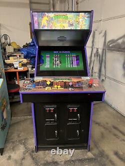 TEENAGE MUTANT NINJA TURTLES ARCADE MACHINE by KONAMI 1991