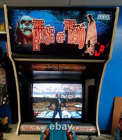 THE HOUSE OF THE DEAD Shooting Arcade Video Game Machine! Shoot the Walkers