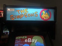 THE SIMPSONS 4 Player Arcade Game Machine Refurbished