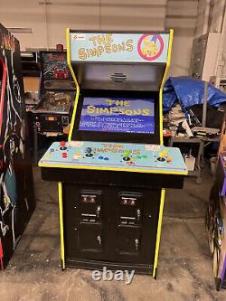 THE SIMPSONS ARCADE MACHINE by KONAMI 1991