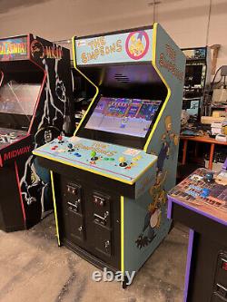 THE SIMPSONS ARCADE MACHINE by KONAMI 1991