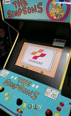 THE SIMPSONS ARCADE MACHINE by KONAMI 1991