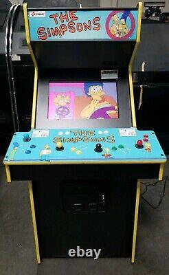 THE SIMPSONS ARCADE MACHINE by KONAMI 1991