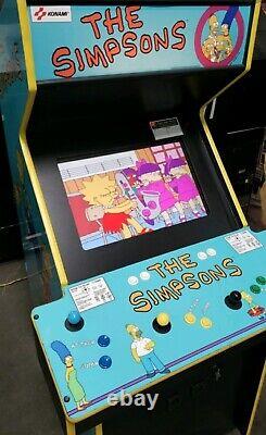 THE SIMPSONS ARCADE MACHINE by KONAMI 1991