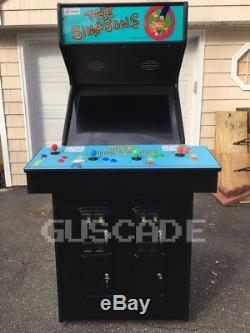 THE SIMPSONS Arcade Game Machine 4-Player OVR 1,100 Classics Brand NEW Guscade