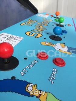 THE SIMPSONS Arcade Game Machine 4-Player OVR 1,100 Classics Brand NEW Guscade