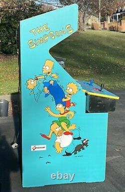 THE SIMPSONS Arcade Game Machine with TMNT X-Men Donkey Kong Ms PacMan L@@K