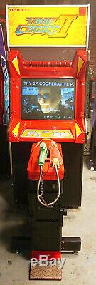 TIME CRISIS 2 Shooting Arcade Video Game Machine Single Unit (WORKS GREAT) TC#1
