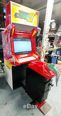 TIME CRISIS 2 Shooting Arcade Video Game Machine Single Unit (WORKS GREAT) TC#1