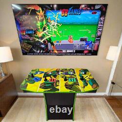 TMNT 4 Player Pedestal Arcade Machine