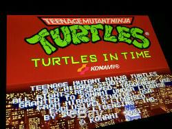 TMNT ARCADE Teenage Mutant Ninja Turtles Turtles In Time multi machine Guscade