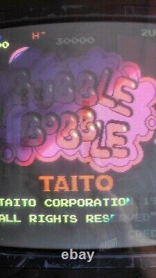 Taito Bubble Bobble video arcade game works rare and fun