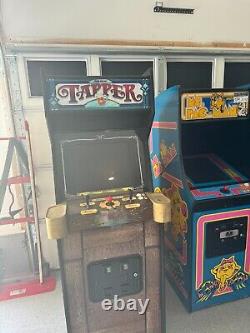 Tapper Arcade Game Set to Free Play for Home Use