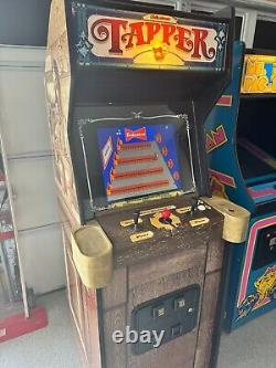 Tapper Arcade Game Set to Free Play for Home Use