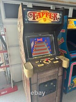 Tapper Arcade Game Set to Free Play for Home Use