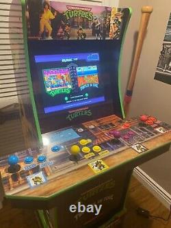 Teenage Mutant Ninja Turtles Arcade Cabinet Machine with Riser Arcade1Up