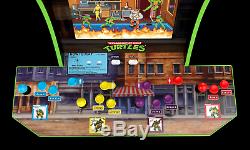 Teenage Mutant Ninja Turtles Arcade Machine With Riser, Arcade1UP Tabletop Game