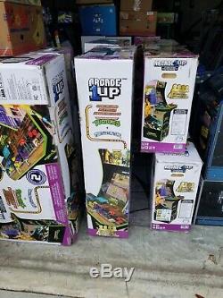 Teenage Mutant Ninja Turtles Arcade Machine withRiser, Arcade1UP, Local Pickup Only