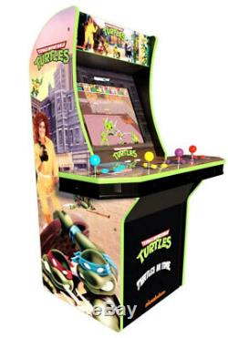 Teenage Mutant Ninja Turtles Arcade Machine with Riser, Arcade1UP