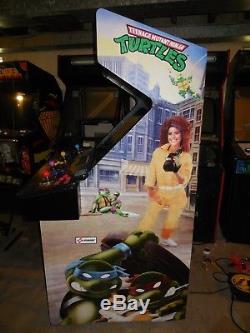 Teenage Mutant Ninja Turtles arcade game machine TMNT