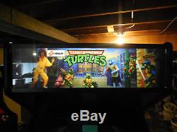 Teenage Mutant Ninja Turtles arcade game machine restored