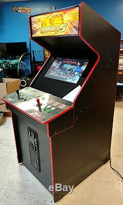 Tekken 5 Full Size Fighting Arcade Video Game Machine with 24 LCD Monitor