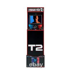 Terminator 2 Arcade1UP T2 Gaming Cabinet Machine Matching Riser Light Up Marquee
