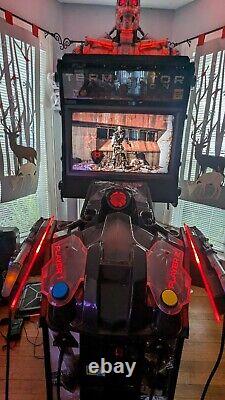 Terminator Salvation deluxe arcade machine 42 Rebuild PC DBV. Raw Thrils