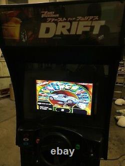 The Fast and the Furious TOKYO DRIFT Arcade Sit Down Driving Video Game Machine