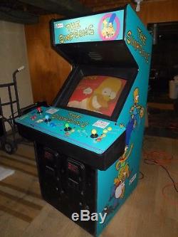 The Simpsons arcade game machine