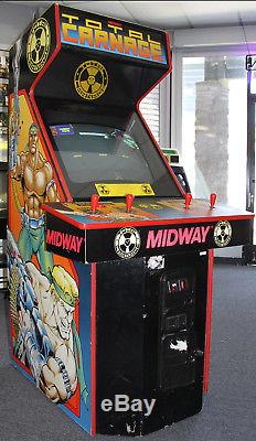 Total Carnage Arcade Machine Genuine Dedicated Midway Jamma PCB VideoGameX